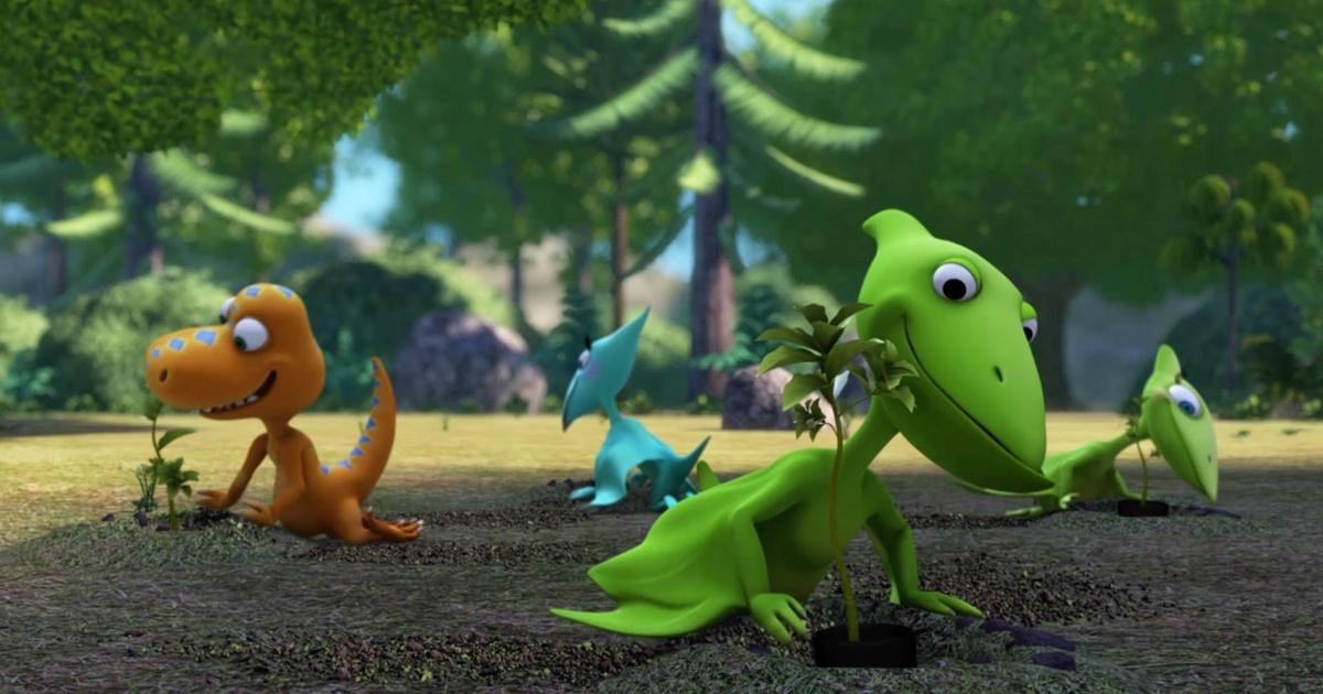 Dinosaur Train | Planting Trees | Season 3 | PBS