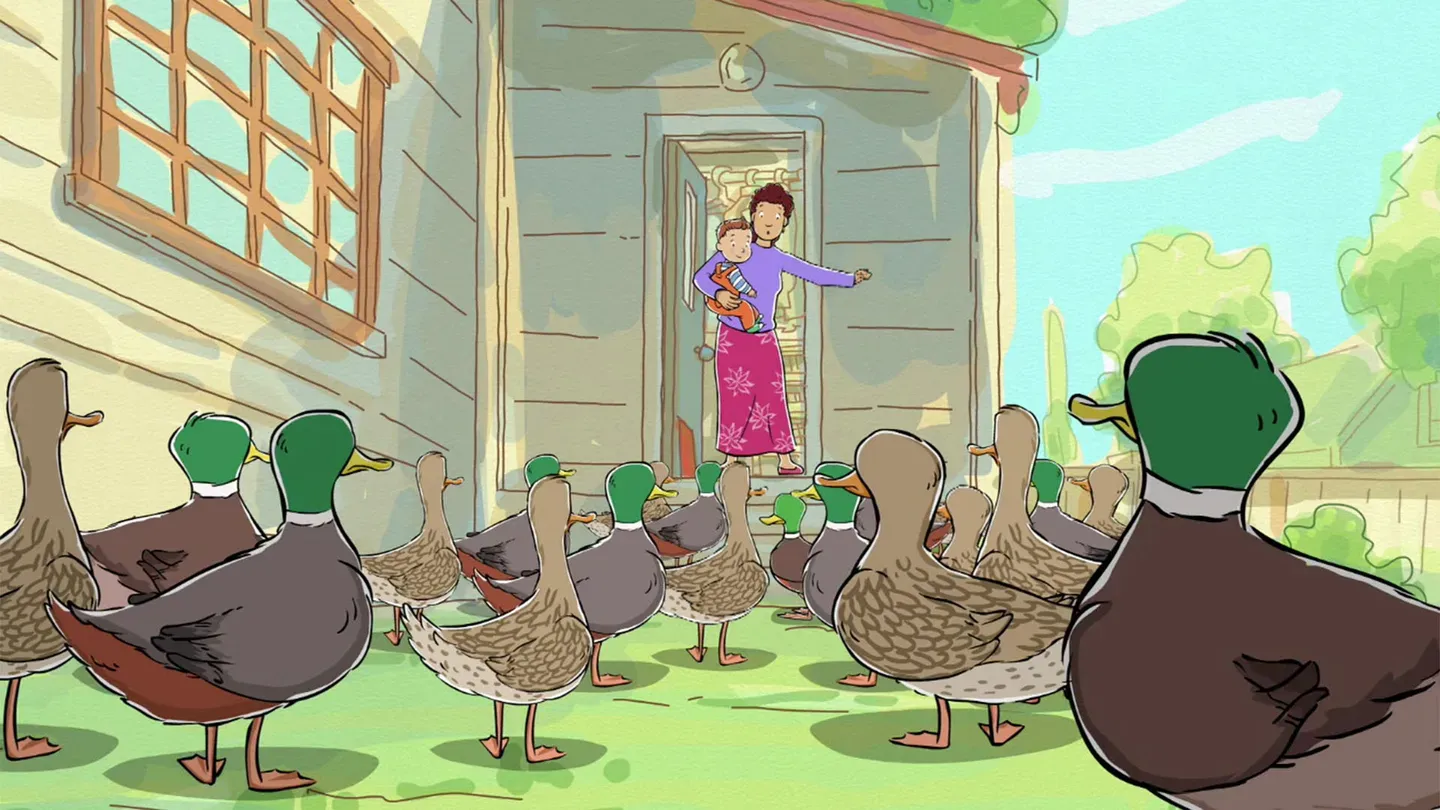 Therapy Dog/Martha's Duck Trouble