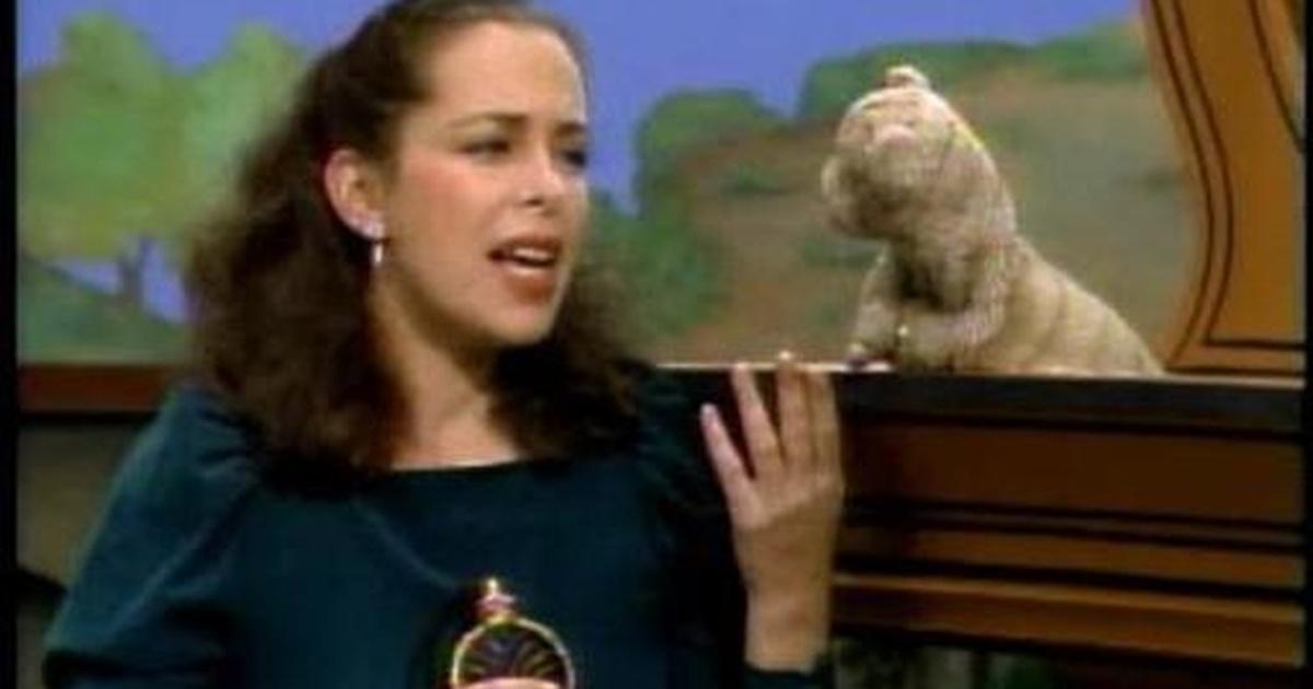 Mister Rogers' Neighborhood Lady Aberlin and Daniel Tiger Talk and