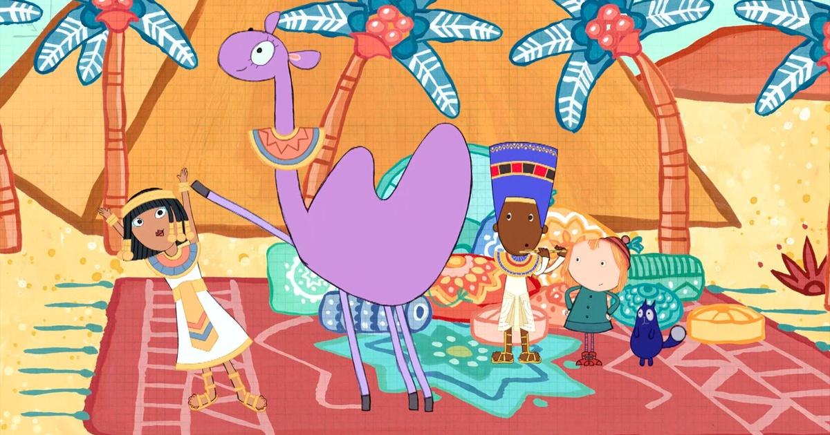 Peg + Cat | Cleopatra's Dance Pattern | PBS Peg + Cat | Cleopatra's Dance Pattern | PBS