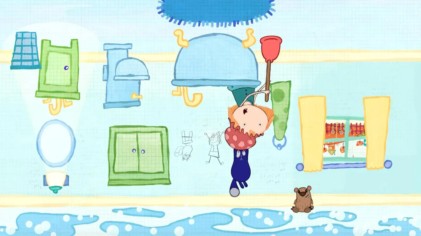 Math in the Bath: Above and Below