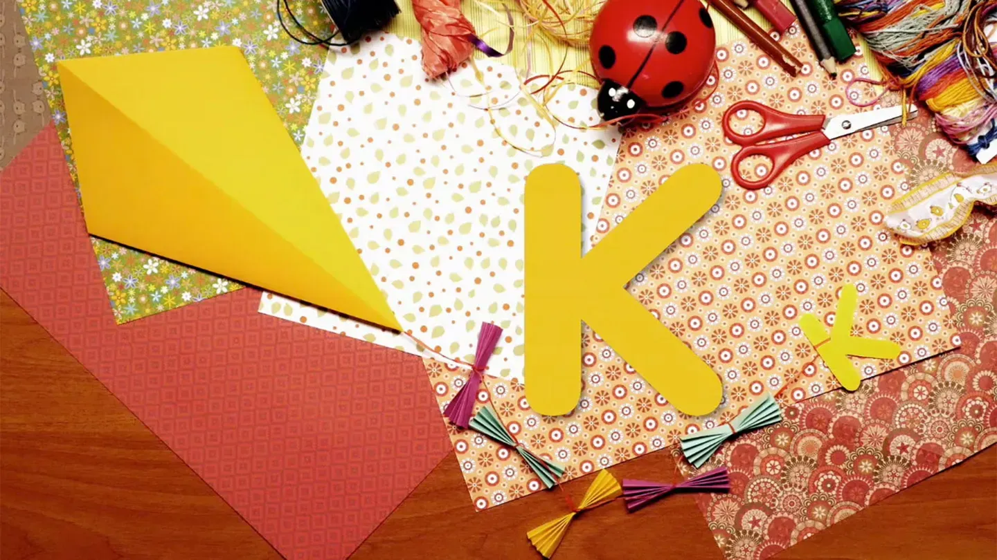 Letter K Origami
