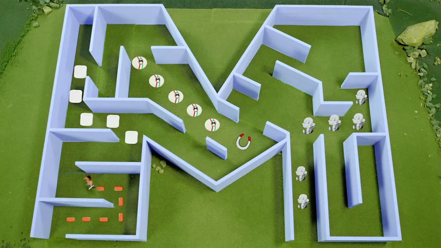 M is for Maze