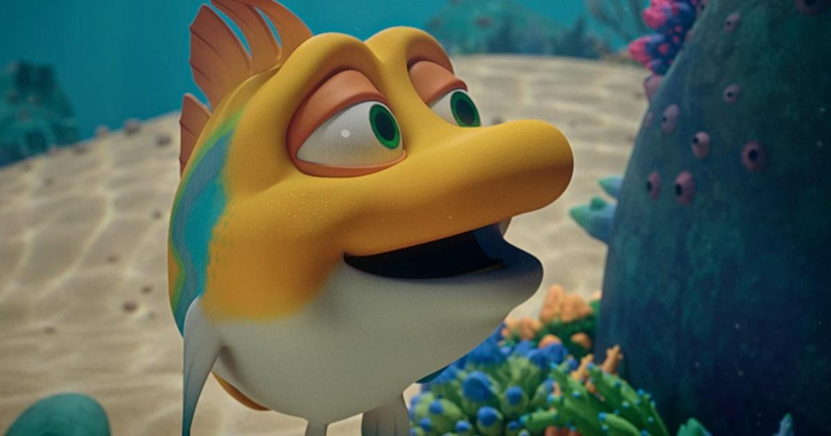 Splash and Bubbles Splash's Swim School Visits Reeftown PBS