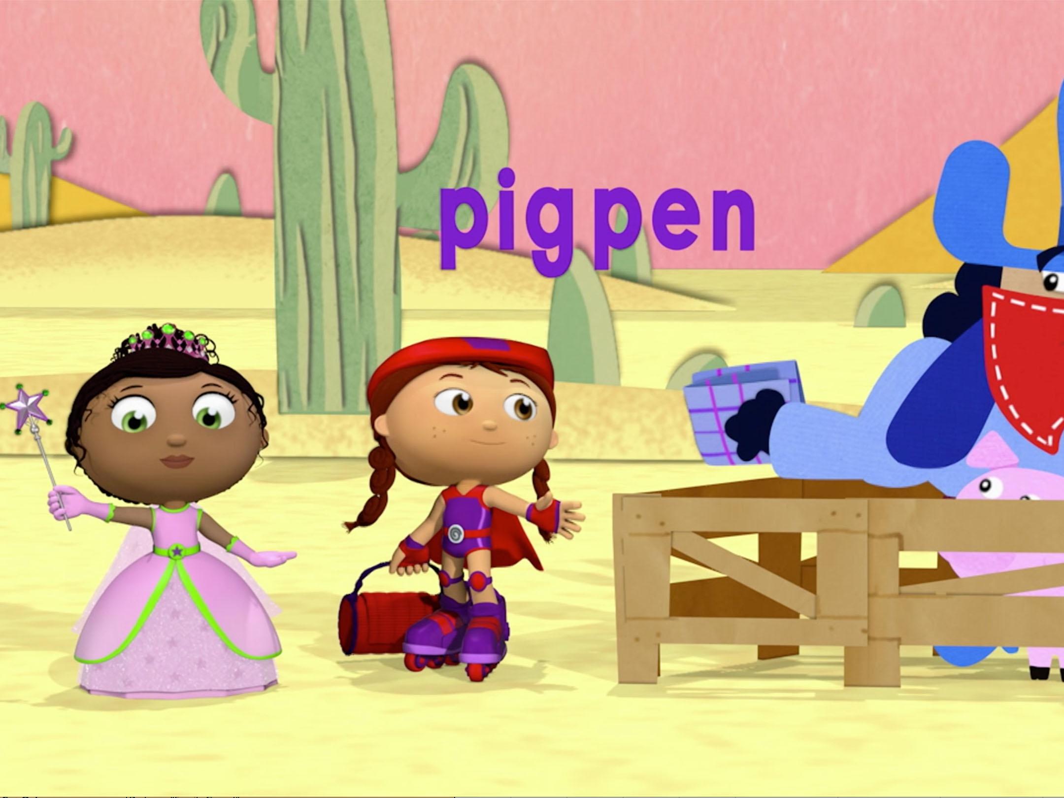 Super Why Wonder Red Yellow