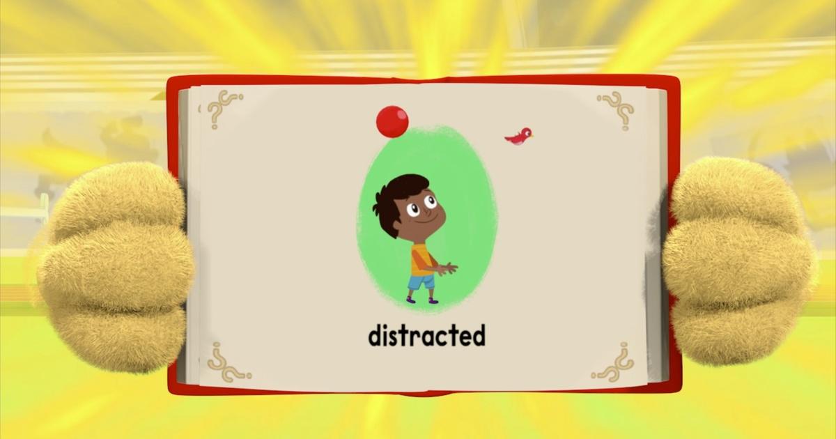 SUPER WHY! Woofster Defines "Distracted" PBS
