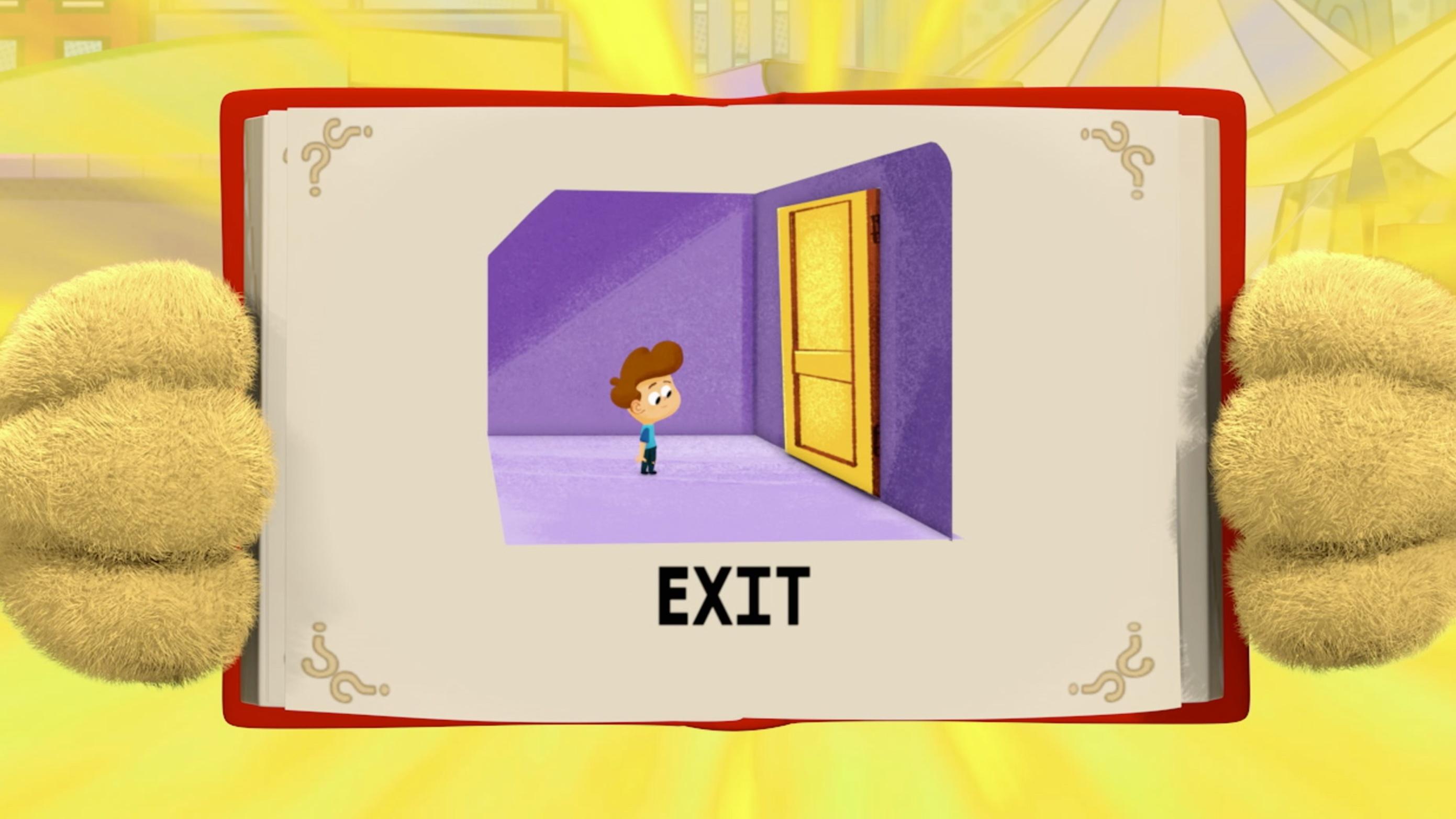 Super Why Woofster Defines Mend