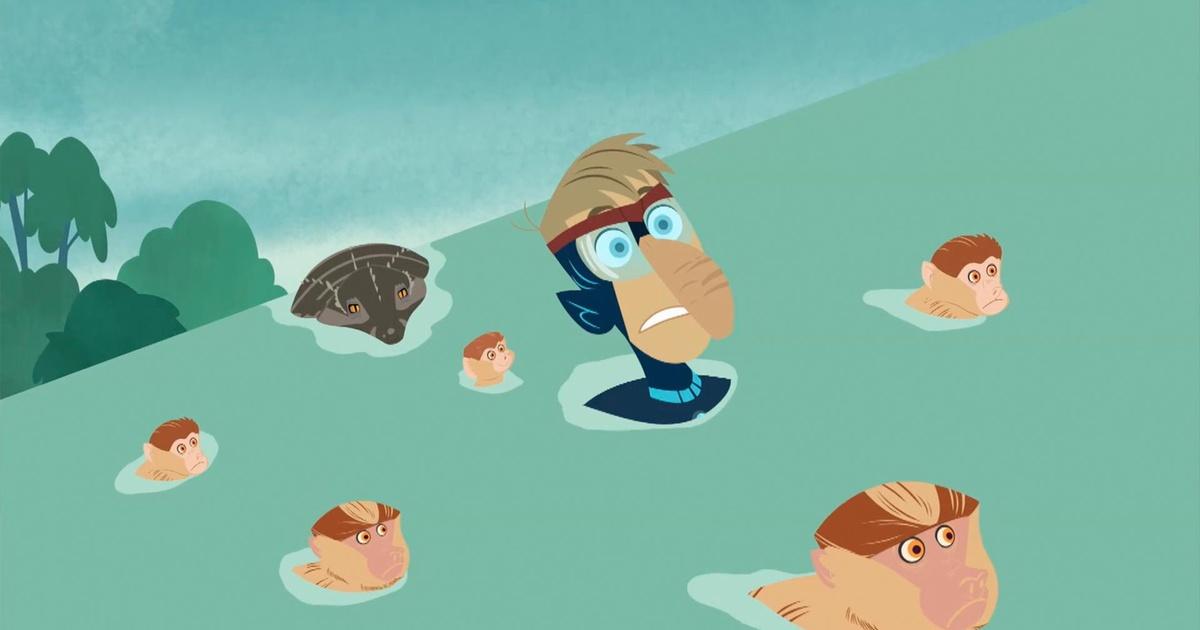 Wild Kratts | Proboscis Monkey: Danger Alert | PBS