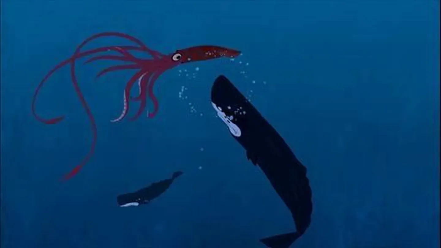Sperm Whale vs. Giant Squid