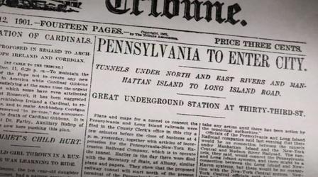 Video thumbnail: American Experience Preliminary Worries with the Pennsylvania Railroad Tunnels