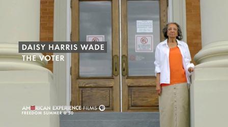 Video thumbnail: American Experience Daisy Harris Wade - "The Voter"