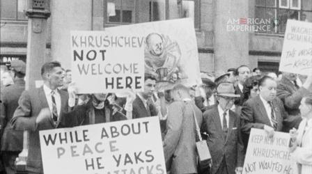 Video thumbnail: American Experience Khrushchev's Cool Welcome in NY