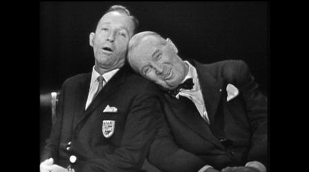 Video thumbnail: American Masters Bing Crosby and Maurice Chevalier Duet