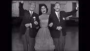Bing Crosby, Maurice Chevalier and Carol Lawrence Perform
