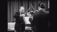 Jascha Heifetz Tests Itzhak Perlman's Skills