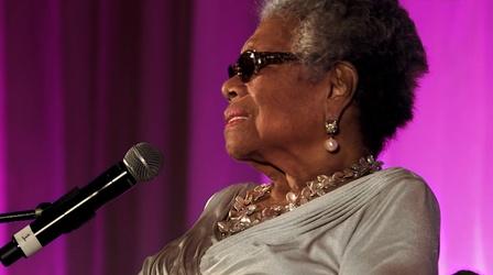 Hear how Maya Angelou met Tupac Shakur for the first time 