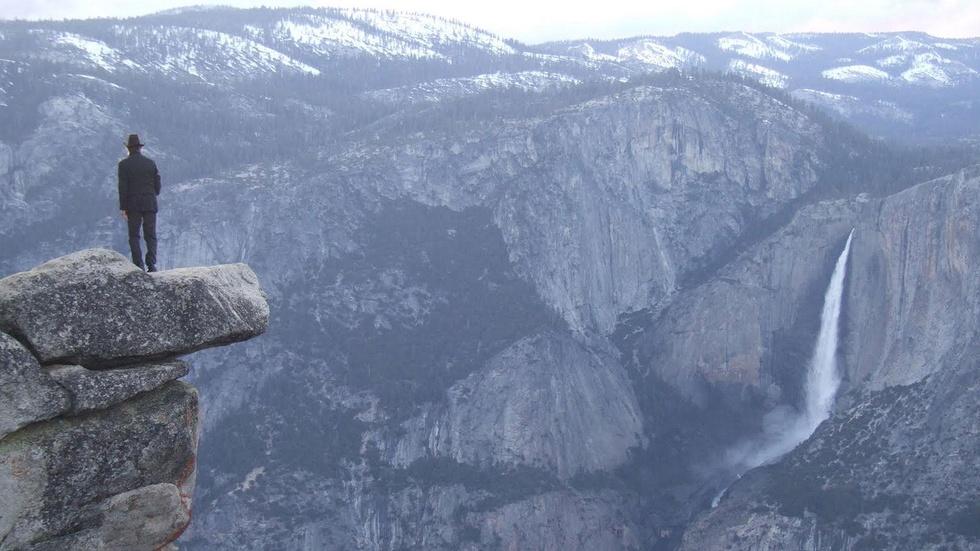 John Muir in the New World image