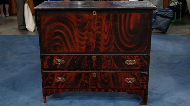 Appraisal: New England Painted Blanket Chest, ca. 1800