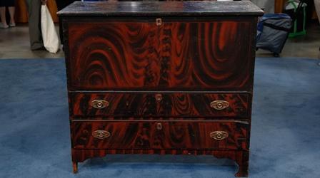 Video thumbnail: Antiques Roadshow Appraisal: New England Painted Blanket Chest, ca. 1800