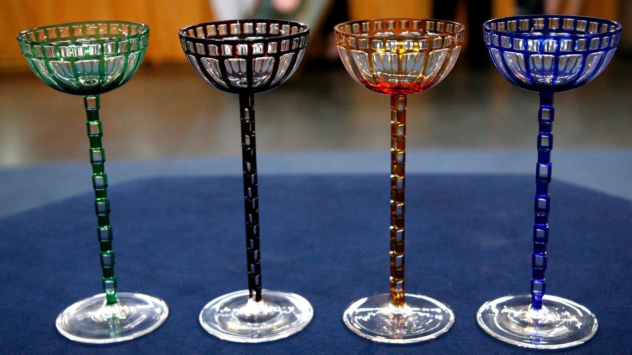 Antiques Roadshow | Appraisal: Bakalowits Otto Prutscher Goblets, ca. 1907