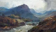 Appraisal: Alfred de Breanski Sr. Oil Painting, ca. 1870
