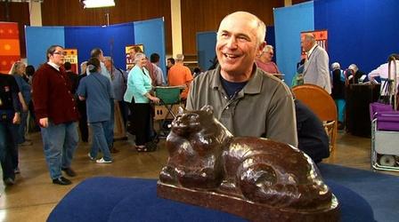 Video thumbnail: Antiques Roadshow Owner Interview: William Zorach Cat Carving