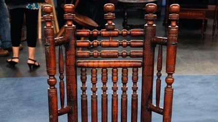 Video thumbnail: Antiques Roadshow Appraisal: English William and Mary Great Chair, ca. 1650