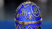 Appraisal: 20th-Century Fake Faberge Enamel Egg