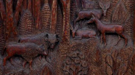 Video thumbnail: Antiques Roadshow Appraisal: Carved Wood Wildlife Scene, ca. 1935