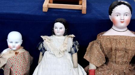 Video thumbnail: Antiques Roadshow Appraisal: Three German China Dolls, ca. 1855