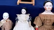 Appraisal: Three German China Dolls, ca. 1855