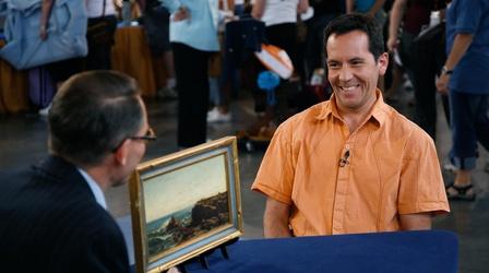 Video thumbnail: Antiques Roadshow Appraisal: Louis Comfort Tiffany Seascape Oil, ca. 1880