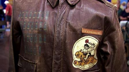 Video thumbnail: Antiques Roadshow "Appraisal: WWII A-2 Leather Bomber Jacket & Photo...