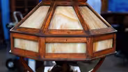 Appraisal: Charles Limbert Signed Oil Lamp, ca. 1905