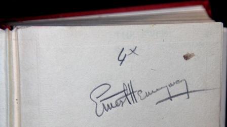 Video thumbnail: Antiques Roadshow Appraisal: Hemingway Signed Hat & Book, ca. 1935