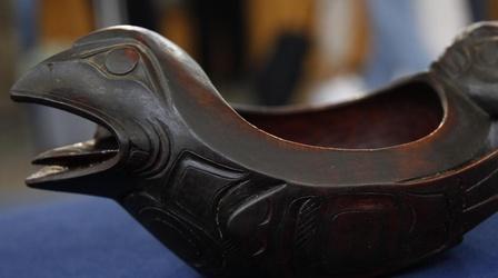 Appraisal: Tlingit Oil Bowl & Ladle