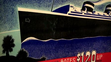 Video thumbnail: Antiques Roadshow Appraisal: 1937 Art Deco Ocean Liner Posters