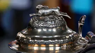 Appraisal: English Silver Hunting Trophy