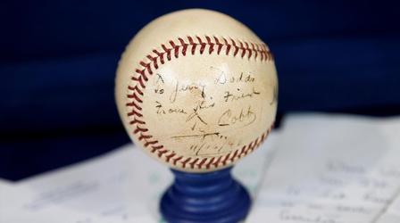 Video thumbnail: Antiques Roadshow Appraisal: Signed Ty Cobb Archive, ca. 1952