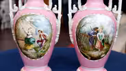 Appraisal: French Porcelain Mantel Vases, ca. 1880