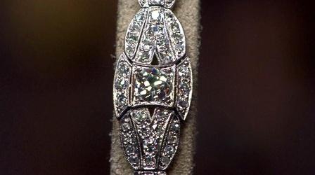 Video thumbnail: Antiques Roadshow Appraisal: Art Deco Diamond & Platinum Bracelet
