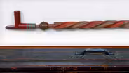 Appraisal: North American Indian Club & Pipe, ca. 1890