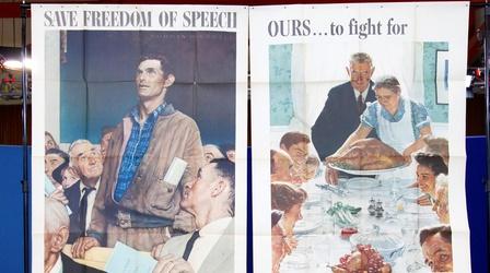 Video thumbnail: Antiques Roadshow Appraisal: 1943 Norman Rockwell "The Four Freedoms" Posters