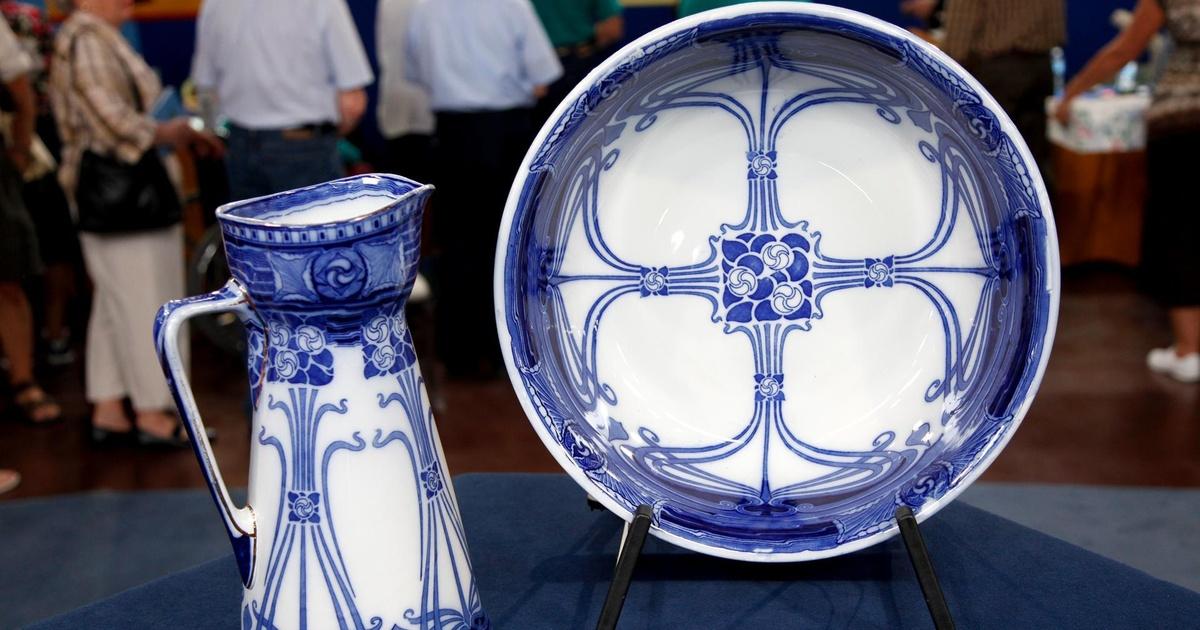 Antiques Roadshow Appraisal Royal Doulton Jug & Bowl, ca. 1905