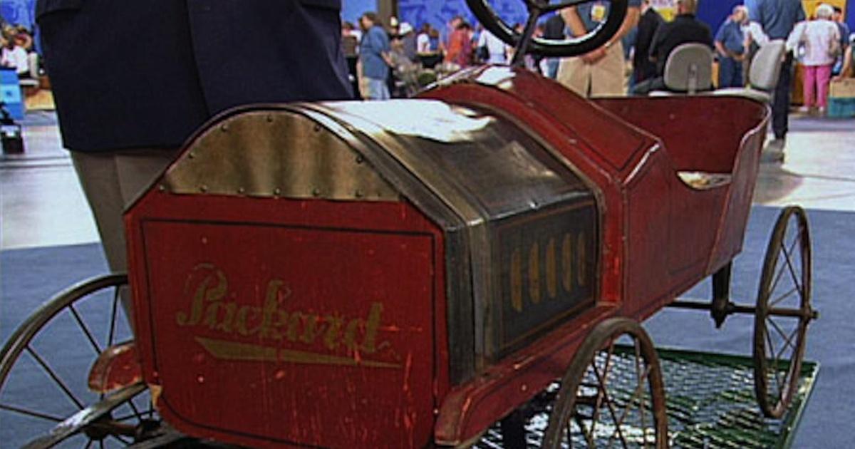 antique pedal car appraisal