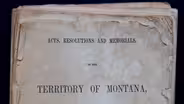 Appraisal: 1866 Laws of Montana Territory Book