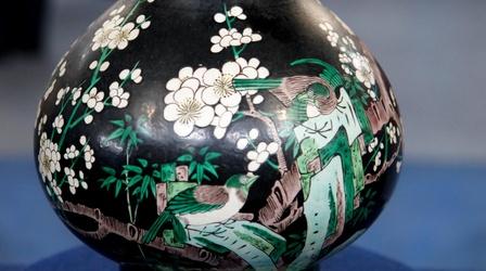 Video thumbnail: Antiques Roadshow Appraisal: 18th-Century Chinese Famille Noire Vase