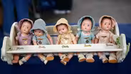 Appraisal: Dionne Quintuplets Dolls & Rocker, ca. 1934