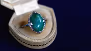 Appraisal: 1938 Granat Brothers Jade & Diamond Ring