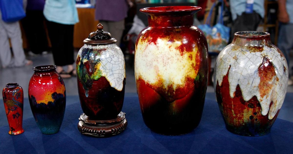 Antiques Roadshow Appraisal Royal Doulton Vases, ca. 1920 Season